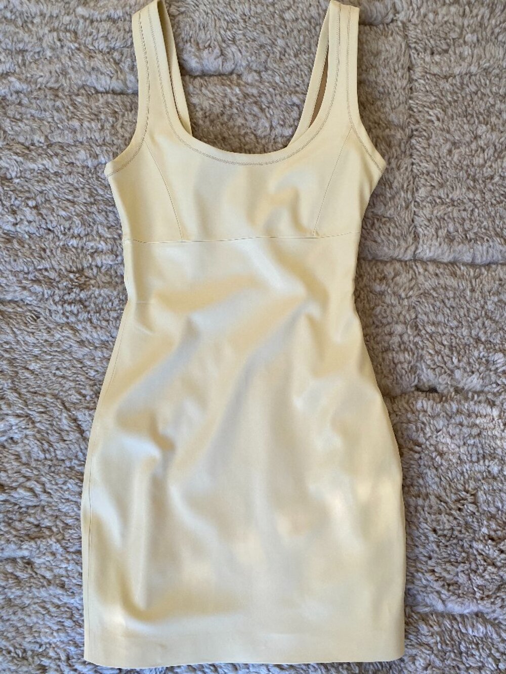 Stand Studio Sawyer Faux-Leather Minidress - 34